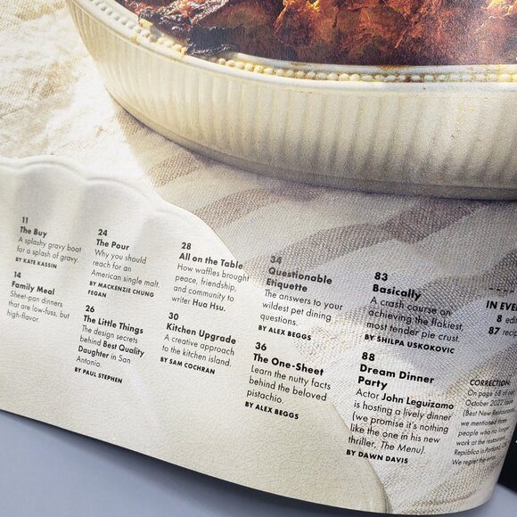 Holiday Recipes Bundle Lot of 5 Cookbook and Magazines bon appetit Becky Crocker - Picture 9 of 16